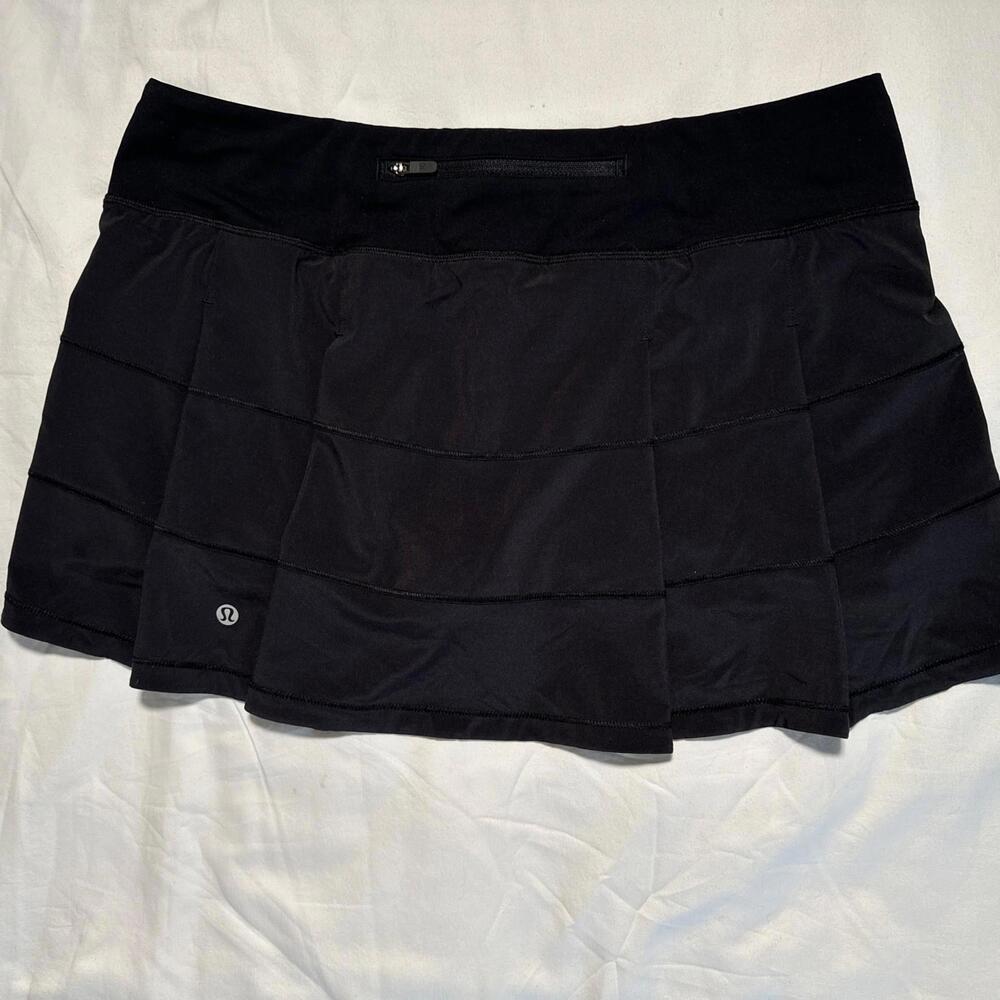 lululemon athletica Women's Black Athletic Skirt